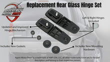 Load image into Gallery viewer, Rear Window Hinges Kit - Fits Ford Escape 2001 - 2007 - Mercury Mariner 2005-2007 - Replaces# YL8Z78420A68BA, YL8Z78420A69BA, YL8Z-78420A68-BA