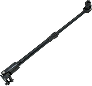 Upgraded - Extends 11.5" for Lifted Jeeps - Intermediate Steering Shaft Assembly w/Coupler Rag Universal U-Joints, Fits 1987-1995 Jeep Wrangler - Replaces 52007017