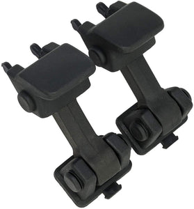 Hood Latches - Set of 2 - Replaces# 55176636AD, 68038118AA, 42422 - Fits Jeep Wrangler TJ