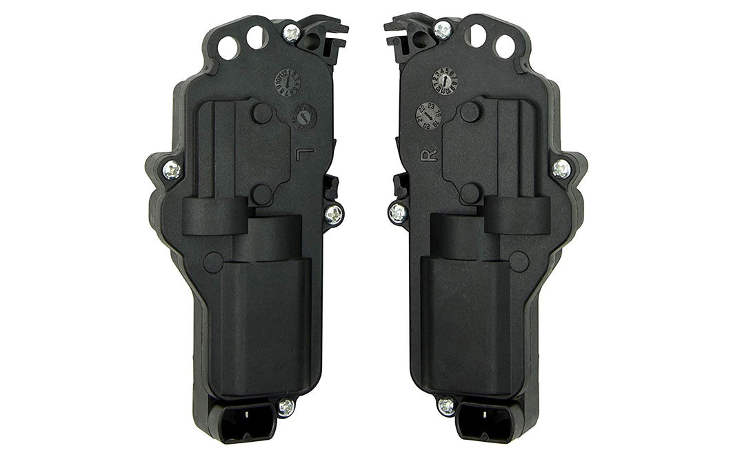Power Door Lock Actuator - Set of 2 - Replaces# 6L3Z25218A43AA, 6L3Z25218A42AA - Fits Ford Vehicles