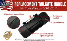 Load image into Gallery viewer, Replacement Tailgate Handle Latch with Keyhole - Fits Toyota Tundra 2007 - 2013 - Replaces 69090-0C040, 690900C040, 81213