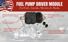 Load image into Gallery viewer, Fuel Pump Driver Module - Replaces# 4C2A-9D372-BA, 5L8Z-9D37O-A, 5L8A-9D370-AA, 590-001 - fits Ford, Lincoln, Mazda, Mercury