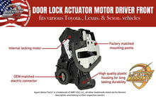 Load image into Gallery viewer, Door Lock Actuator Motor Assembly - Front Left Side - Replaces# 69040-0C050, 931-401 - Fits Toyota, Lexus, Scion